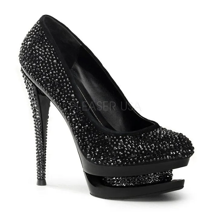 6" Stiletto 1/2" Dual Platform (FASCINATE-685DM Final Sale)