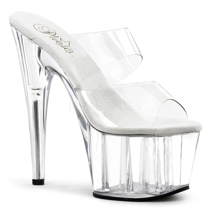 7" Stiletto Two-Band Platform Slide (ADORE-702)