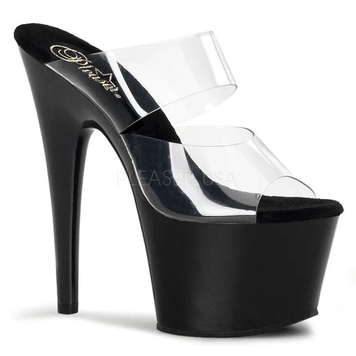 7" Stiletto Two-Band Platform Slide (ADORE-702)