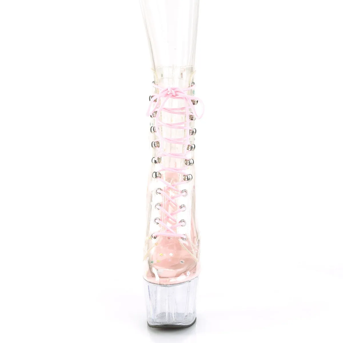 ADORE-1020C-2  Clear TPU-Baby Pink/Clear