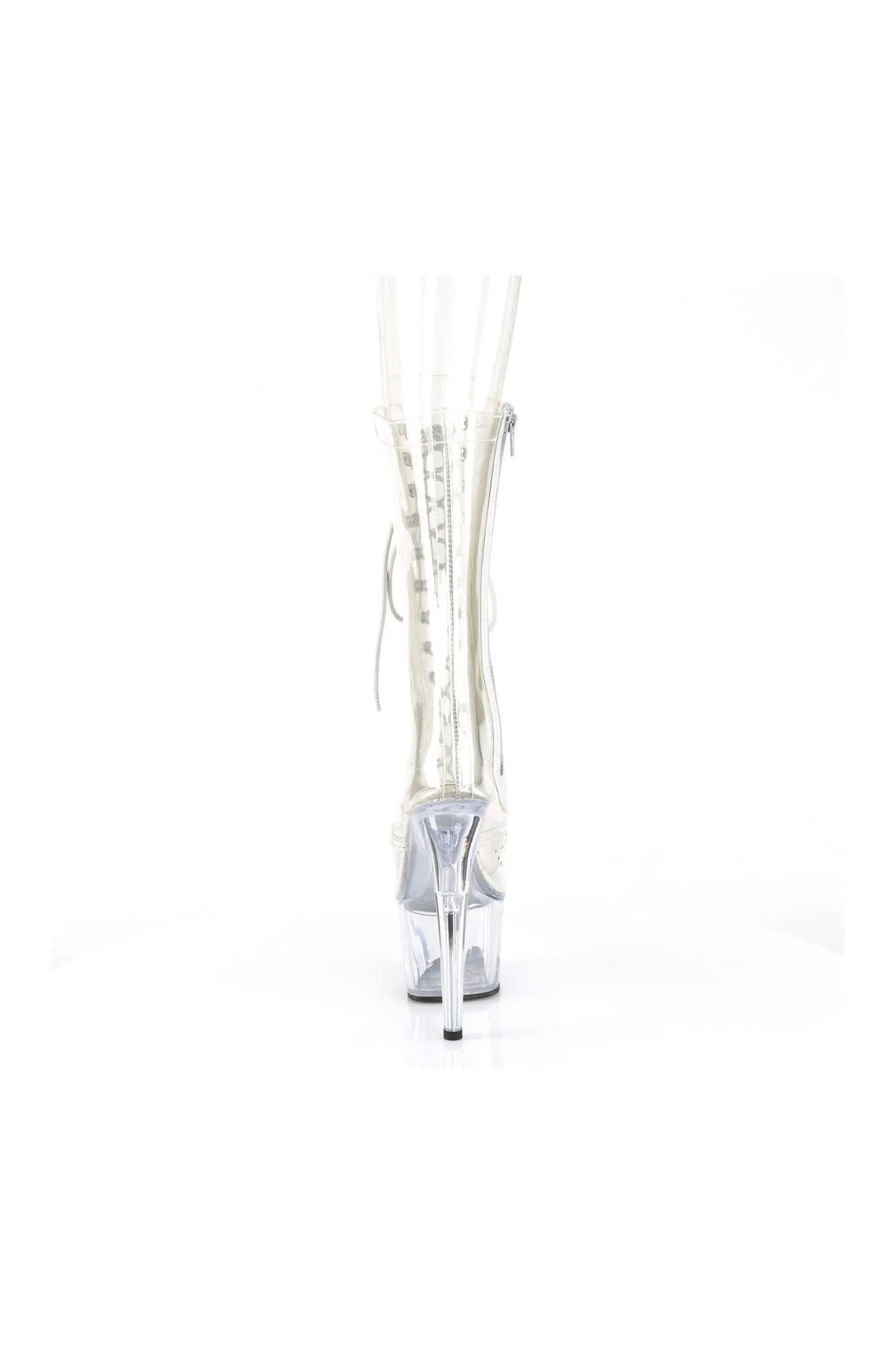ADORE-1050C Ankle Boot | Clear Vinyl