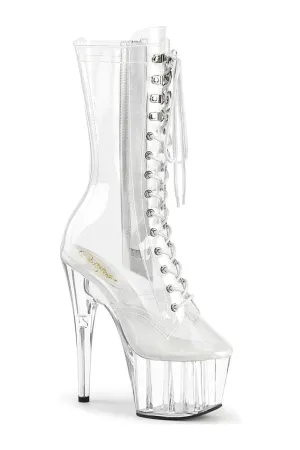 ADORE-1050C Ankle Boot | Clear Vinyl