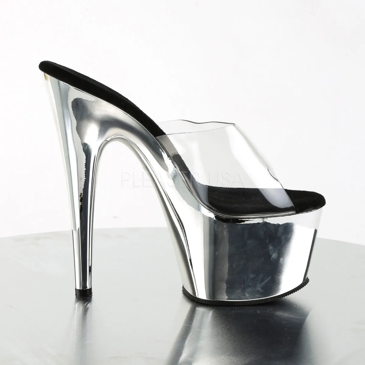 ADORE-701  Clear/Silver Chrome
