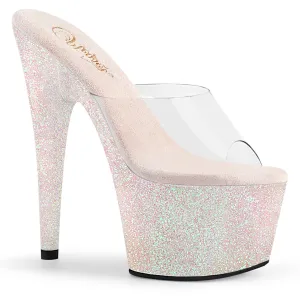 ADORE-701HMG  Clear/Opal Multi Mini Glitter