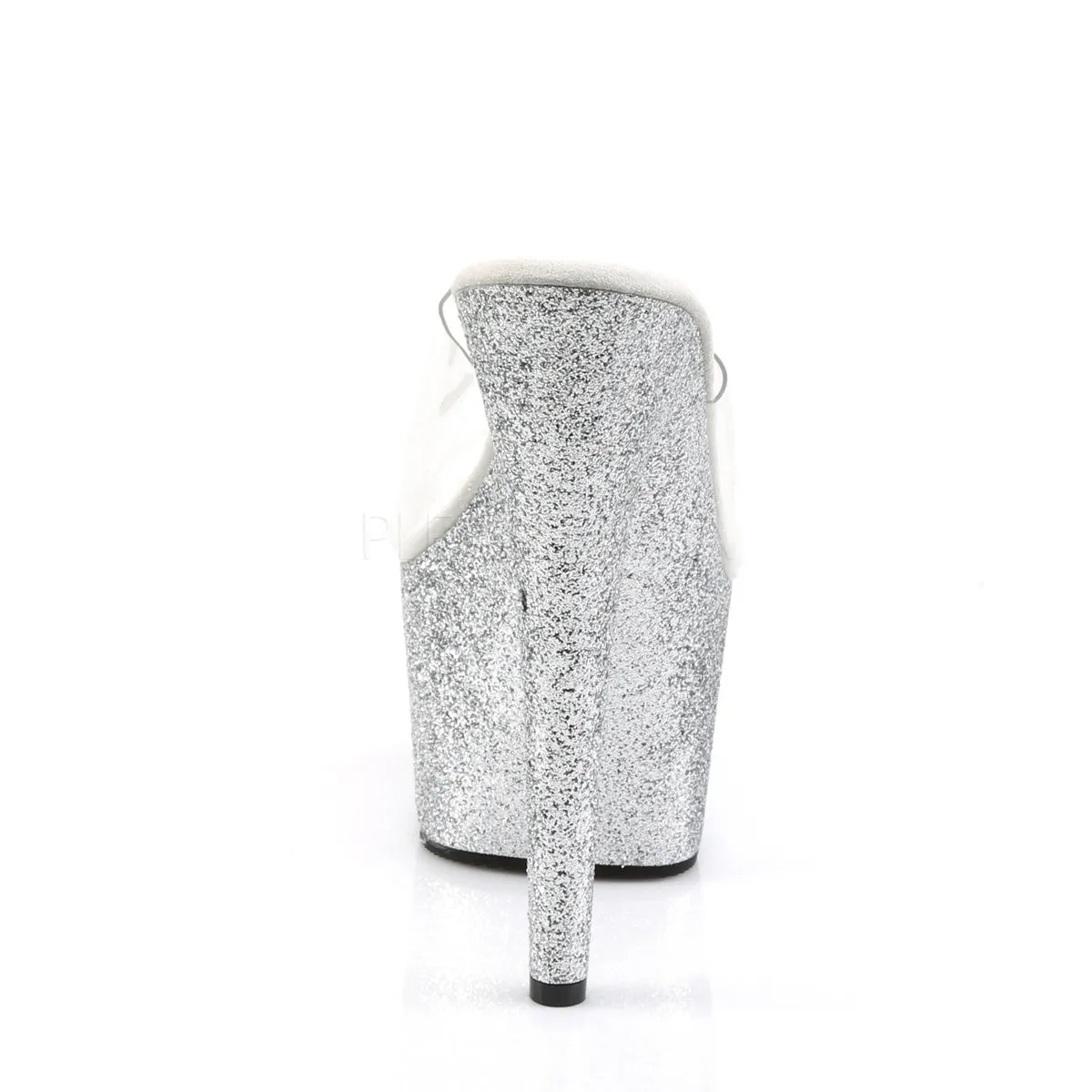 ADORE-701SDG  Clear/Silver Glitter