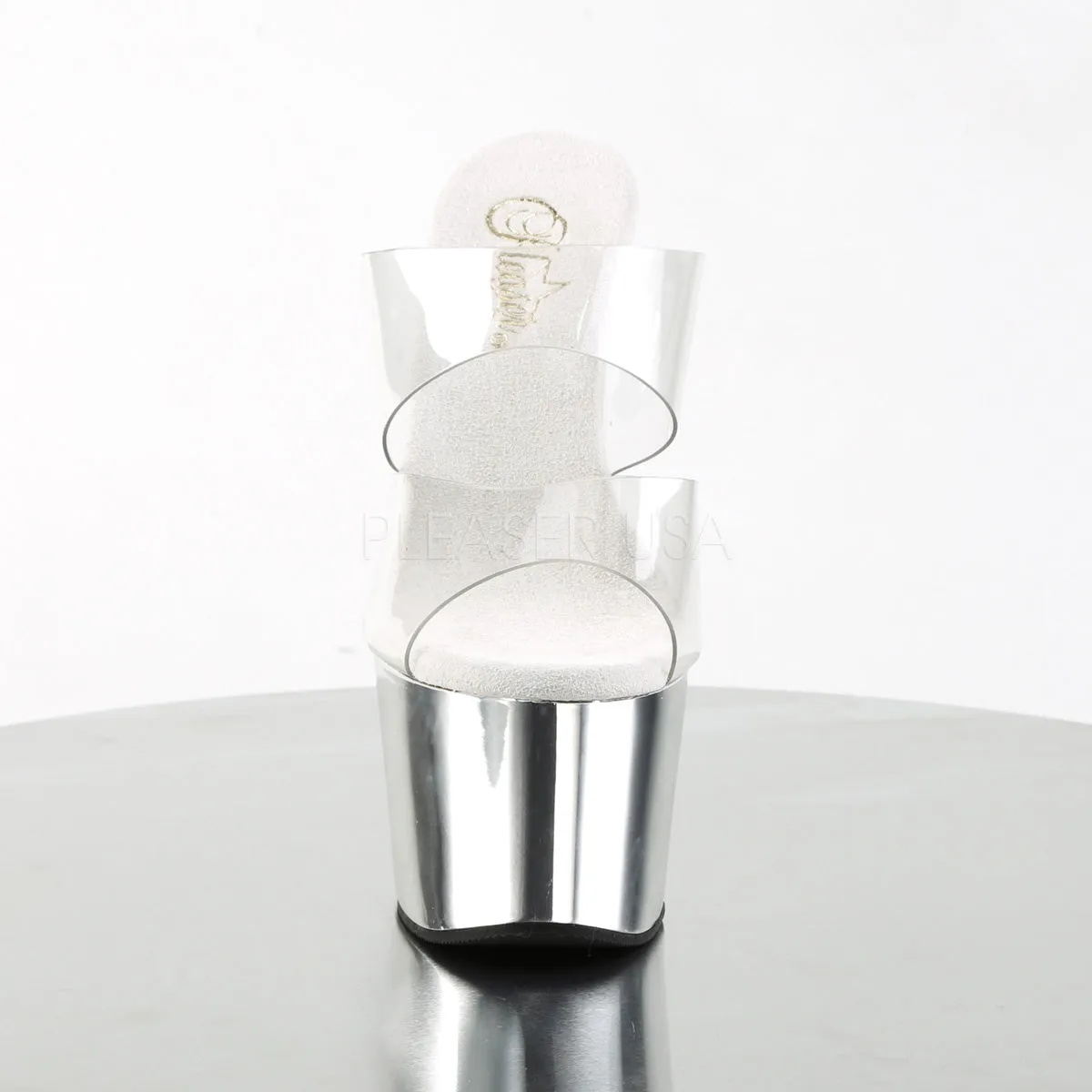 ADORE-702  Clear/Silver Chrome