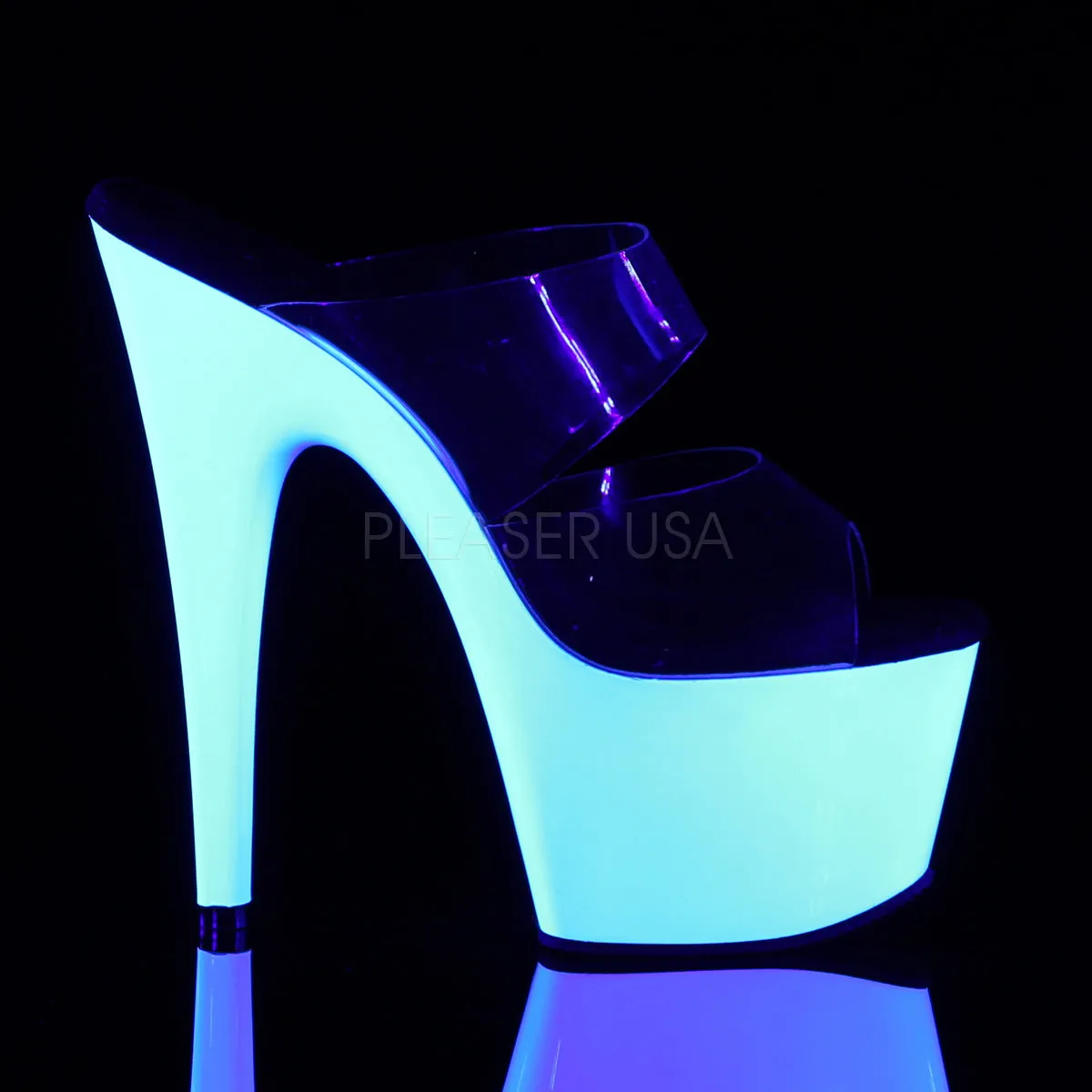 ADORE-702UV  Clear/Neon White