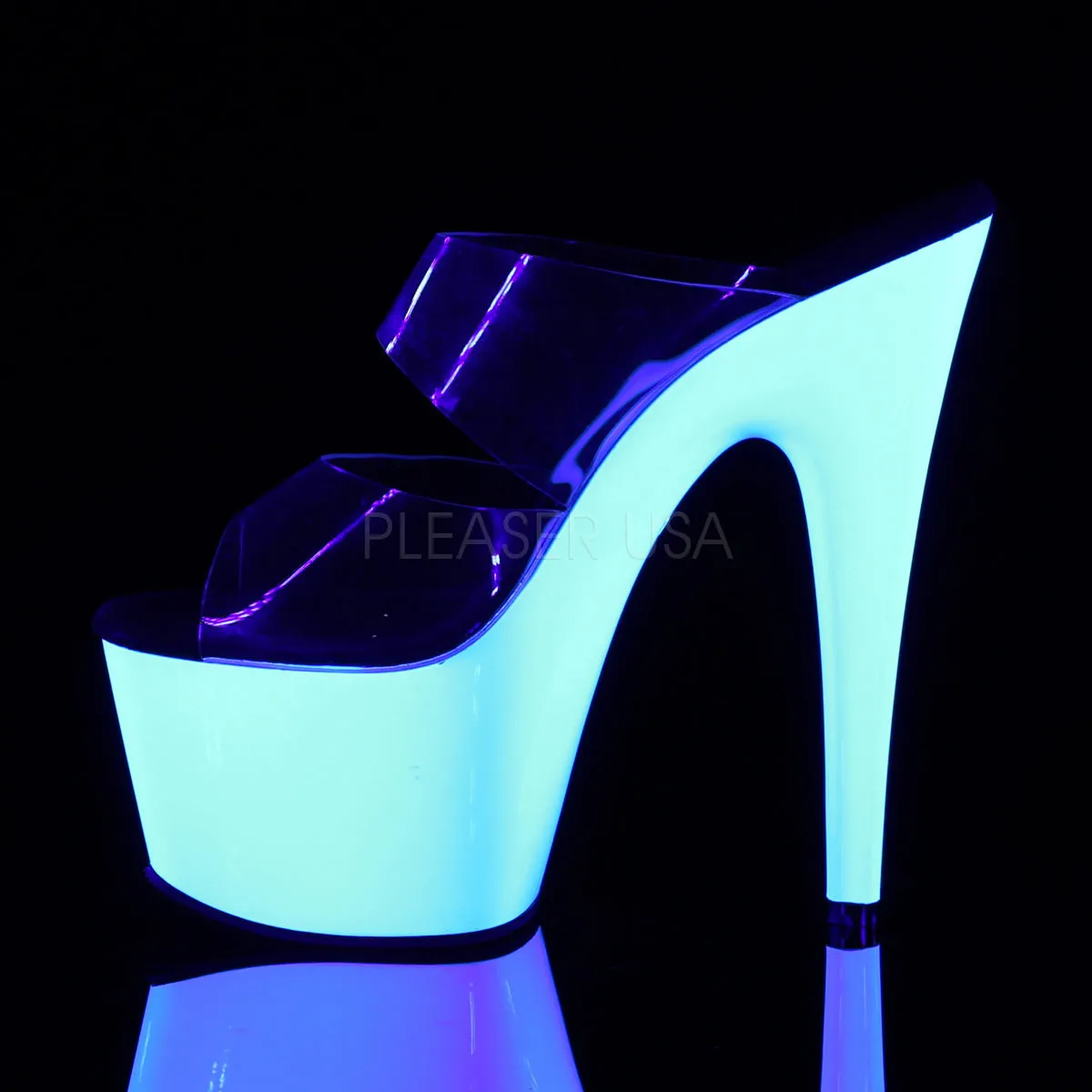 ADORE-702UV  Clear/Neon White