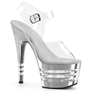 ADORE-708CHLN  Clear/Silver Chrome