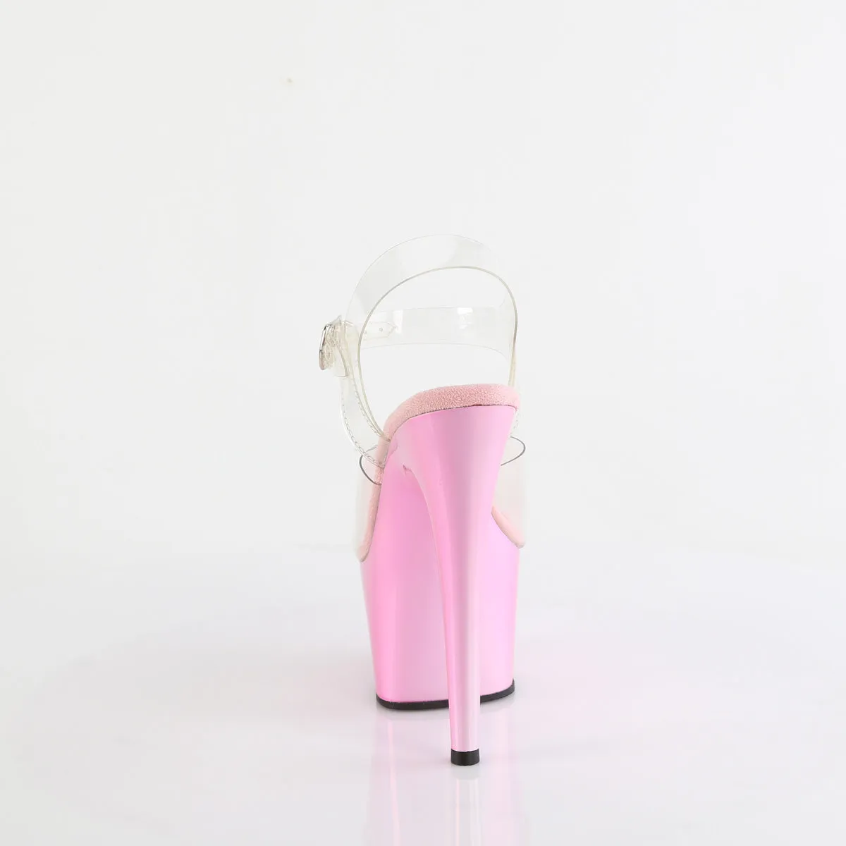 ADORE-708LQ  Clear/Liquid Baby Pink Hologram