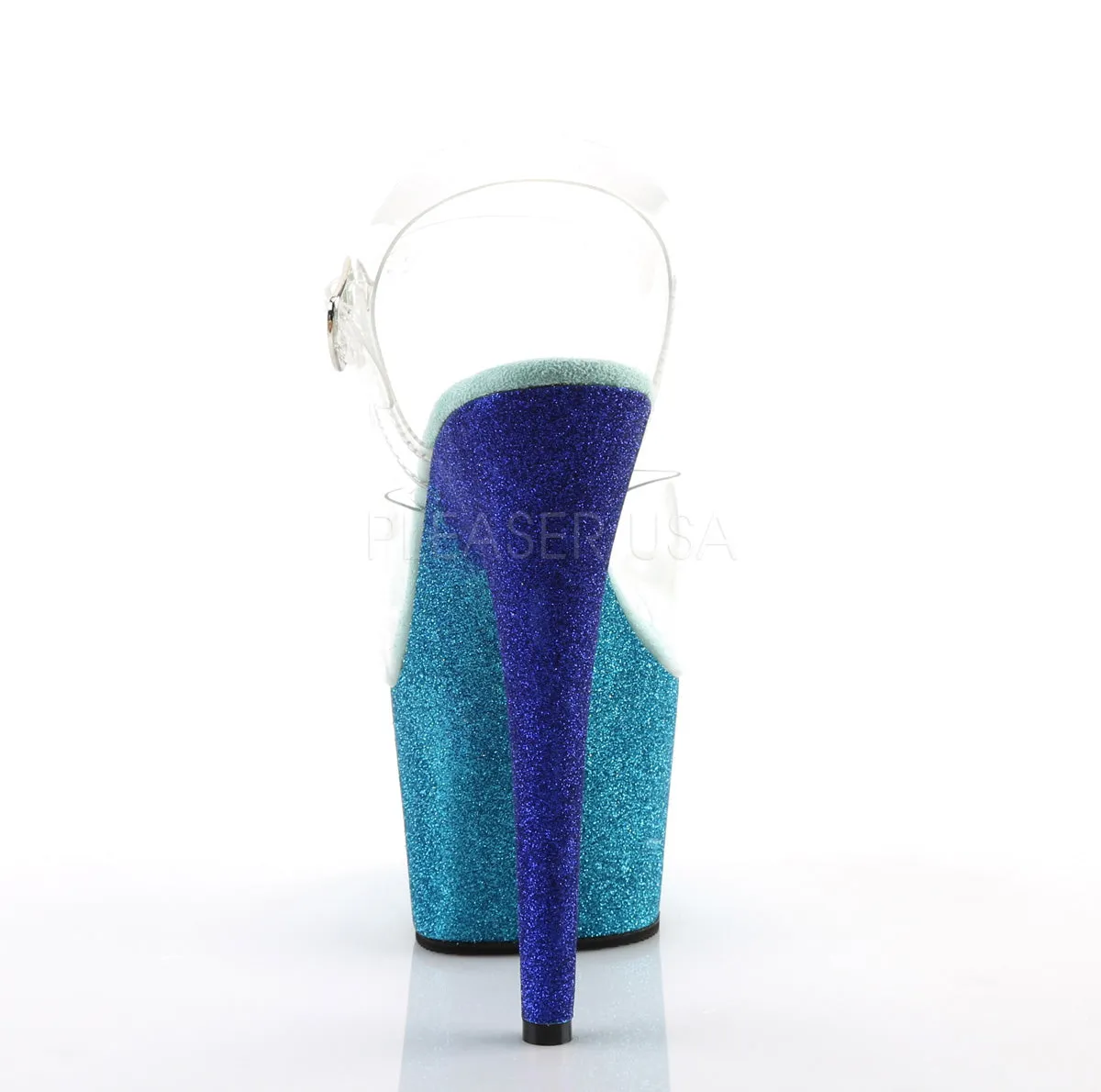 ADORE-708OMBRE  Clear/Aqua-Blue Ombre