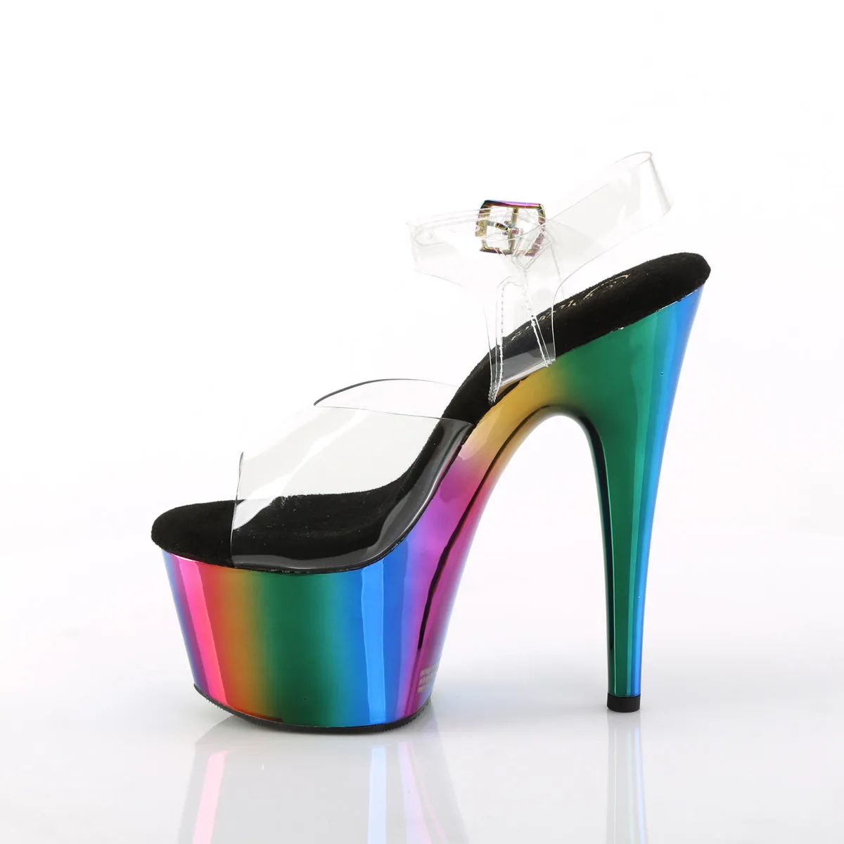 ADORE-708RC  Clear/Rainbow Chrome