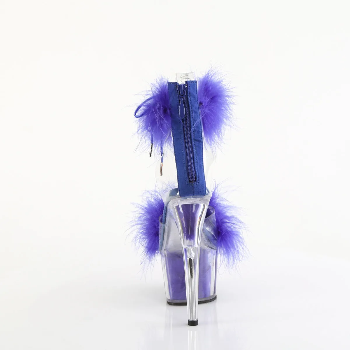 ADORE-724F  Clear-Royal Blue Fur/M