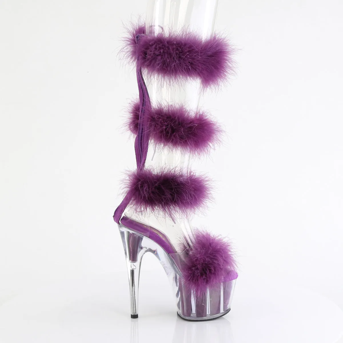 ADORE-728F  Clear-Purple Fur/M