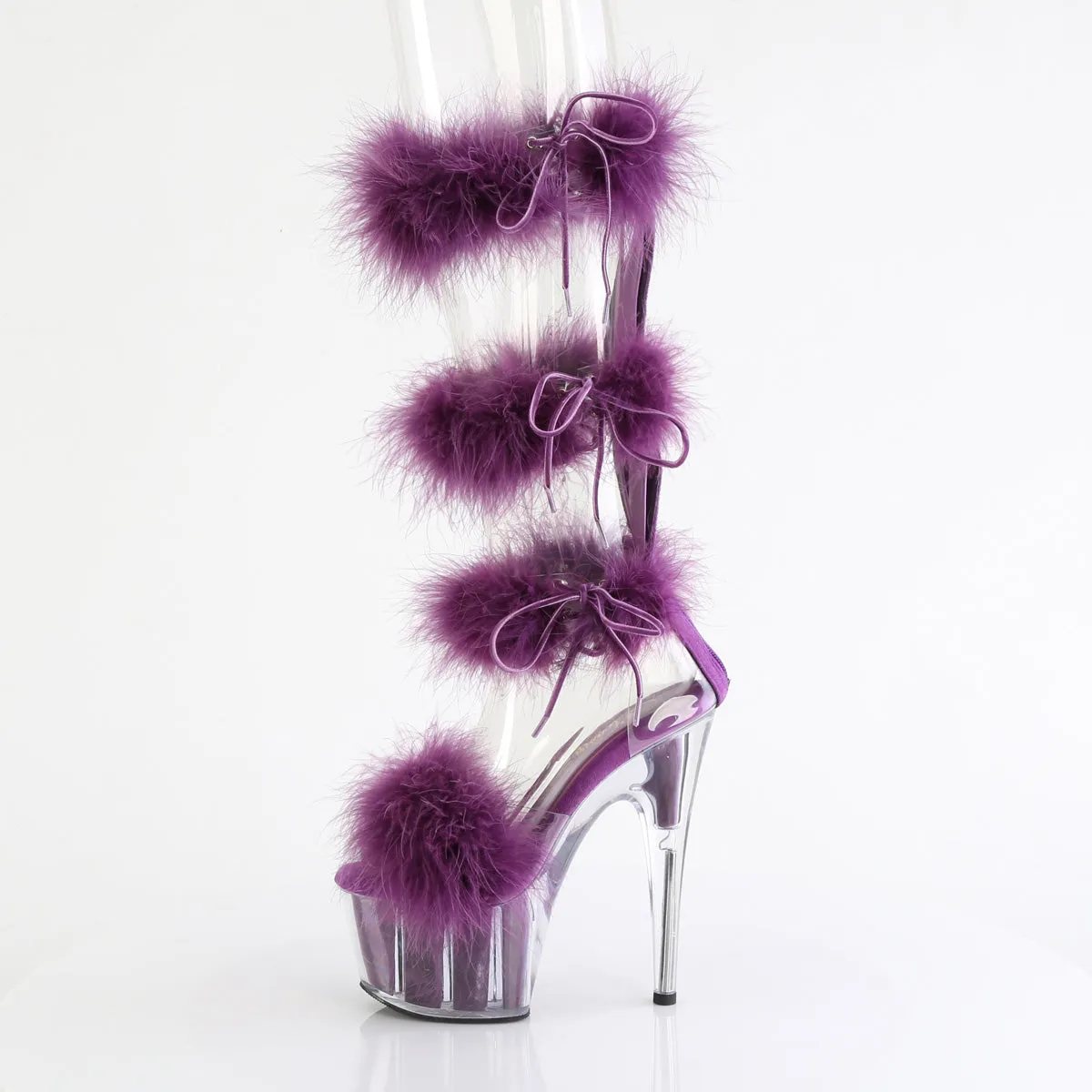 ADORE-728F  Clear-Purple Fur/M