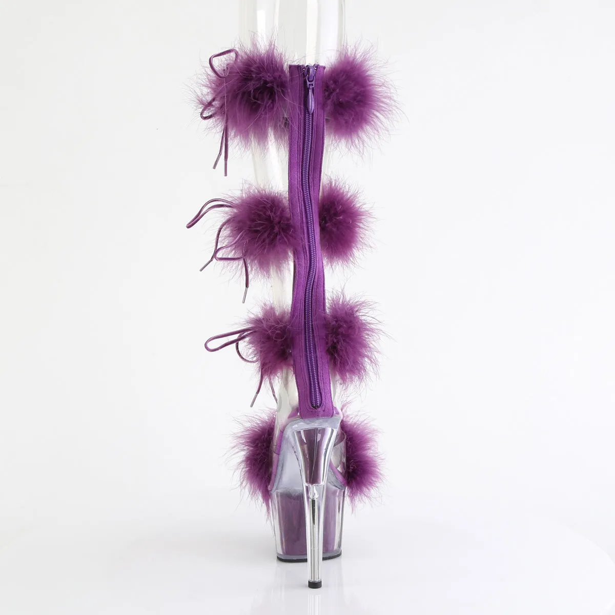 ADORE-728F  Clear-Purple Fur/M