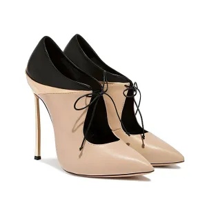 Angela Lace-Up Pumps