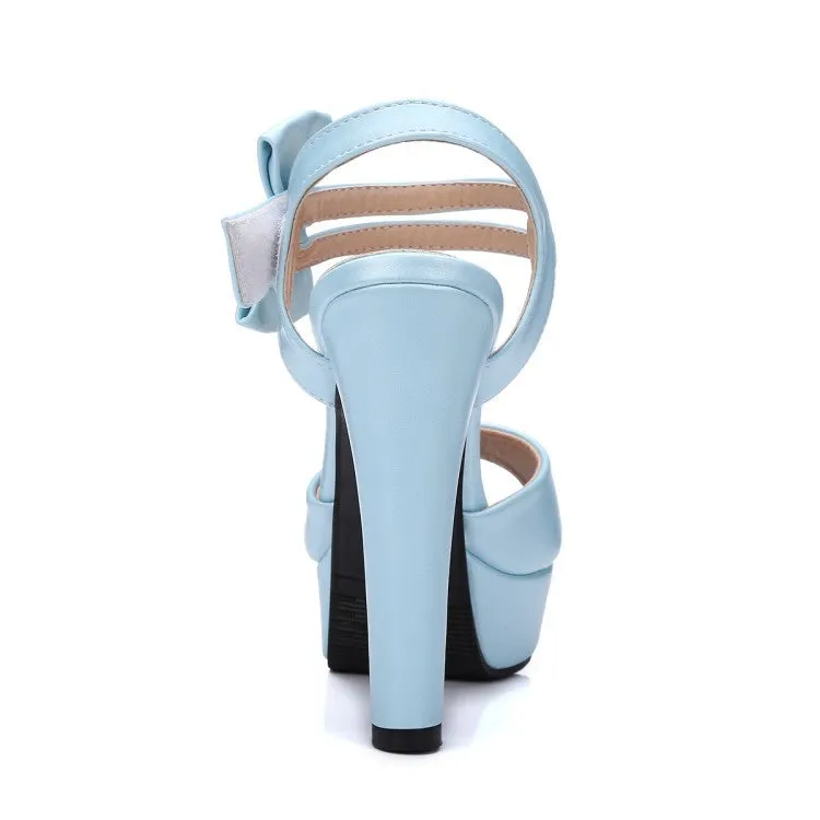 Ankle Bow Sandals