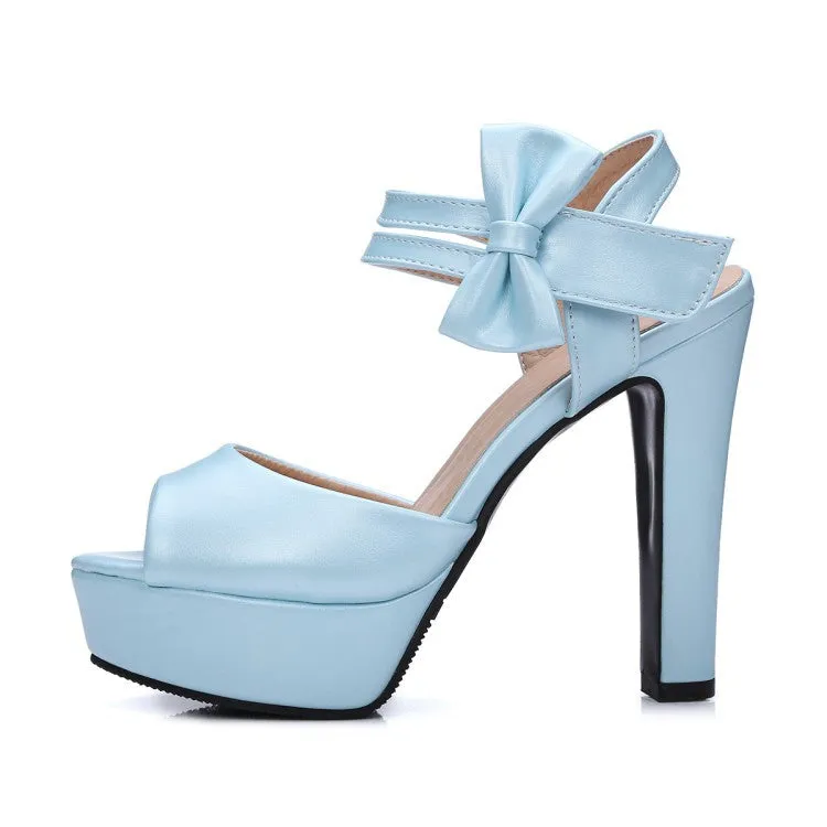 Ankle Bow Sandals