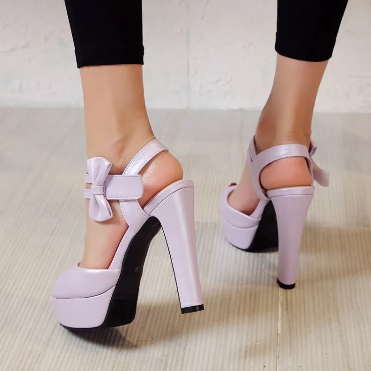 Ankle Bow Sandals