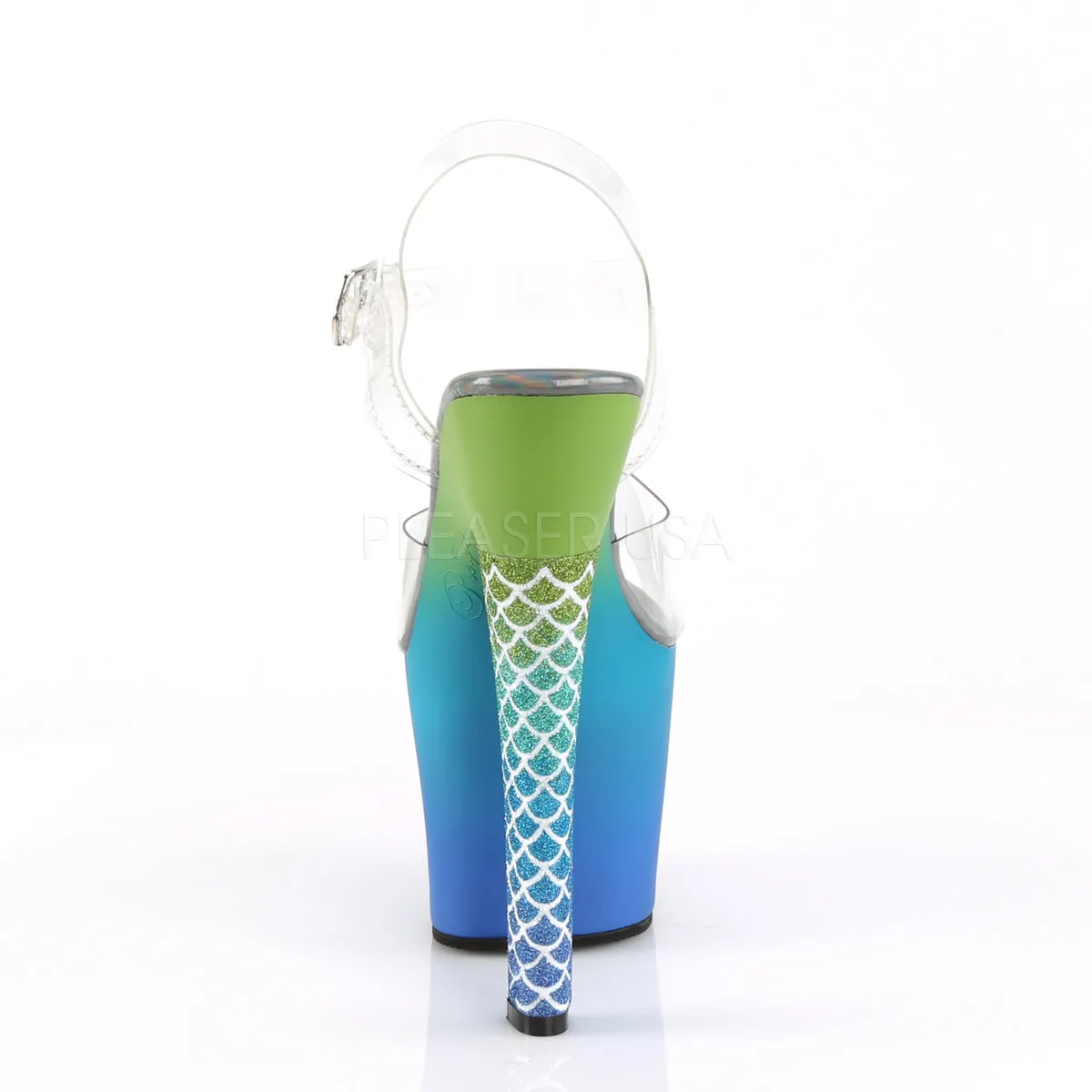 ARIEL-708OMBRE  Clear/Green-Blue Ombre