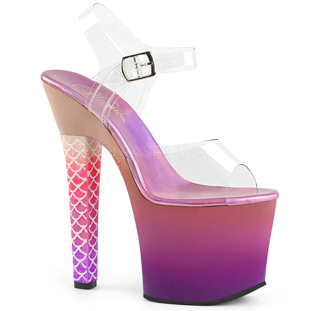 ARIEL-708OMBRE  Clear/Pink-Purple Ombre