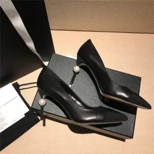autumn color matching stiletto pumps
