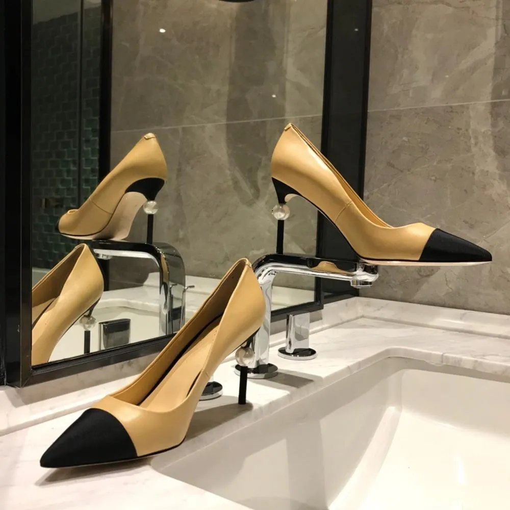 autumn color matching stiletto pumps