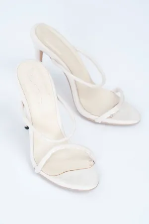 Beige Eugenia High Heels