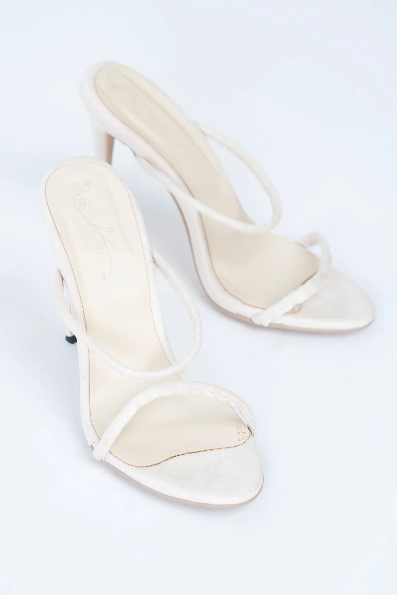 Beige Eugenia High Heels