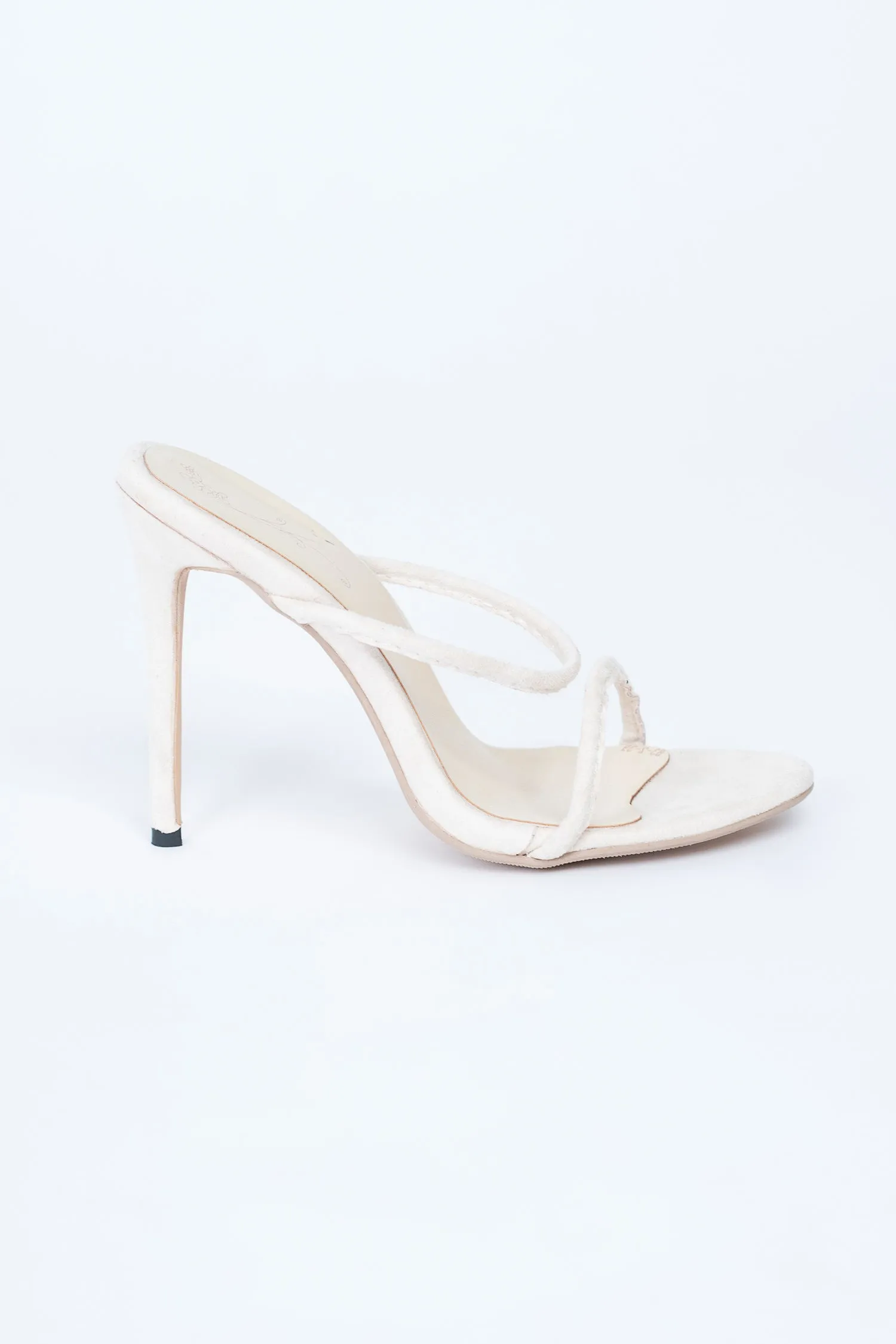 Beige Eugenia High Heels