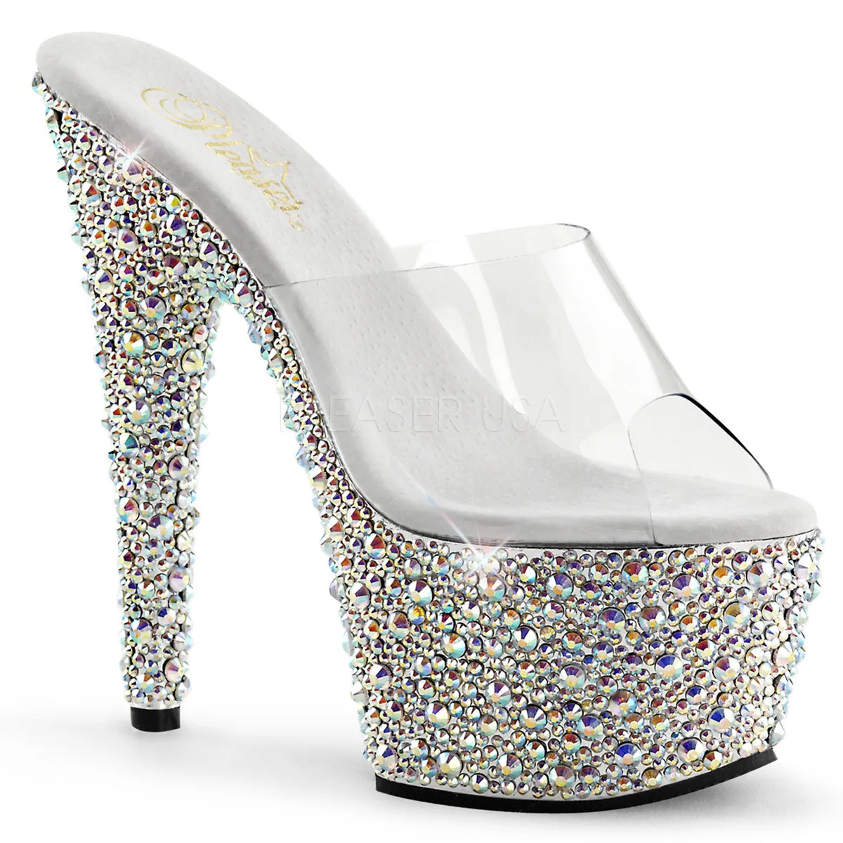 BEJEWELED-701MS  Clear/Silver Multi RS