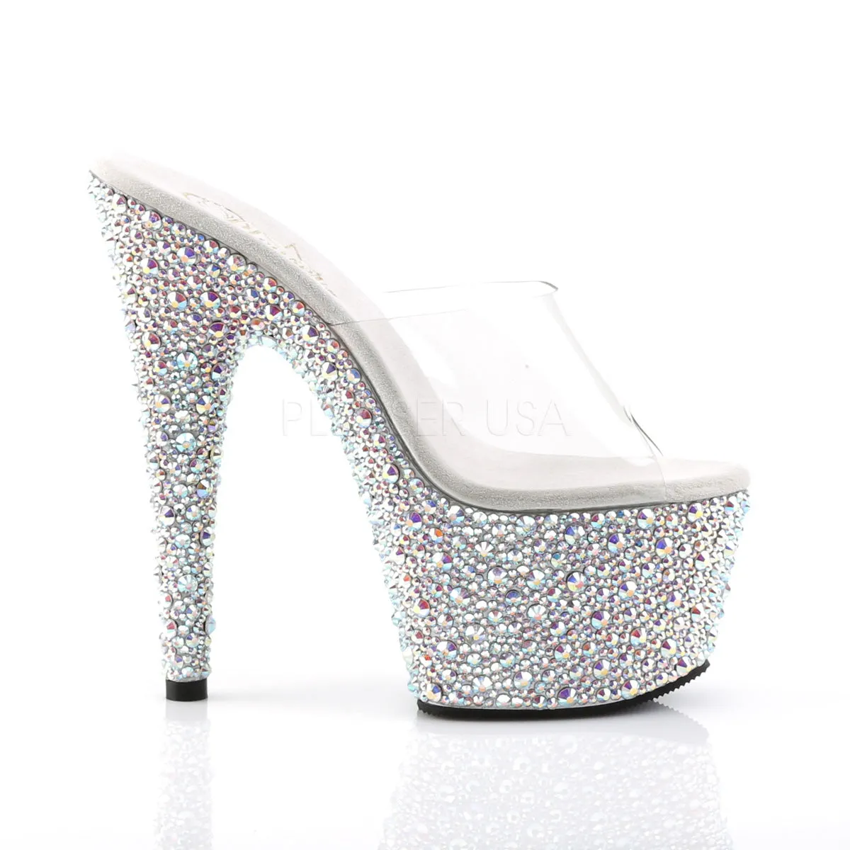 BEJEWELED-701MS  Clear/Silver Multi RS