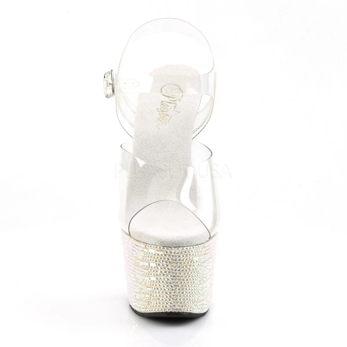BEJEWELED-708MR Clear Hologram Pearl