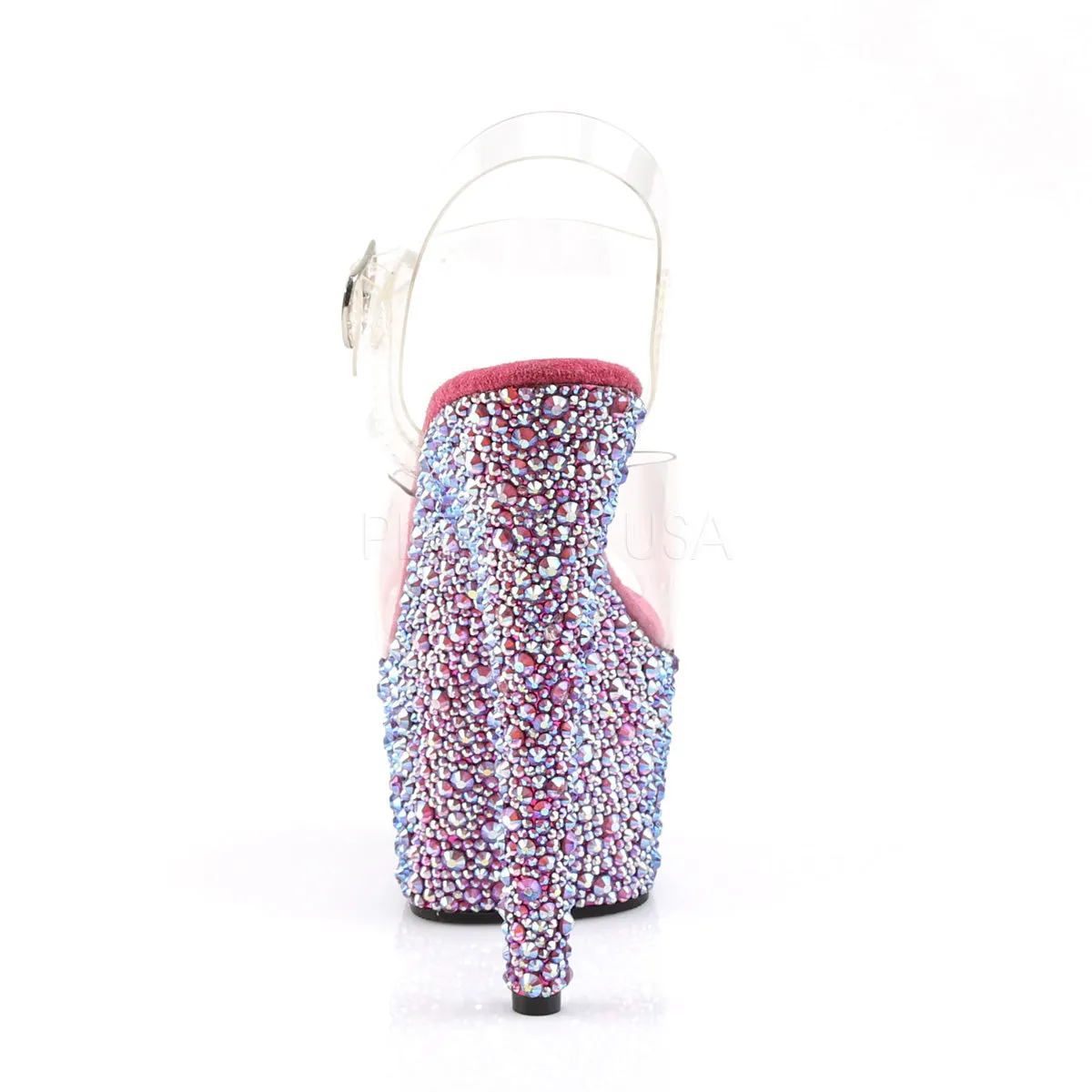 BEJEWELED-708MS  Clear/Hot Pink Multi RS