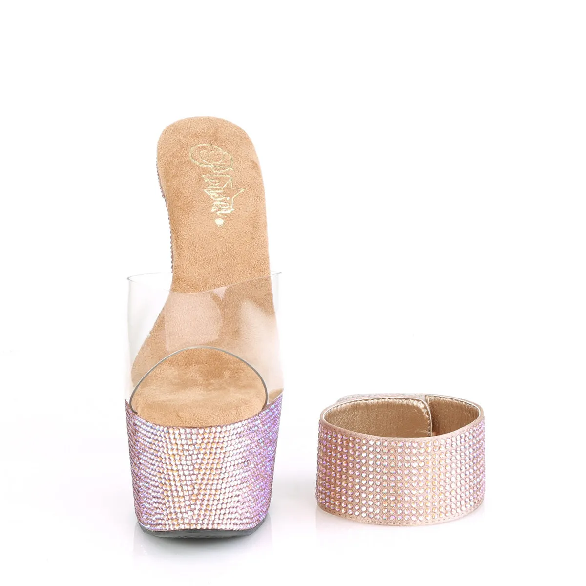 BEJEWELED-712RS  Clear/Rose Gold Multi RS