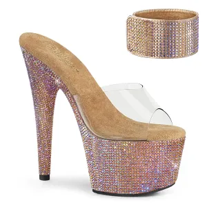 BEJEWELED-712RS  Clear/Rose Gold Multi RS