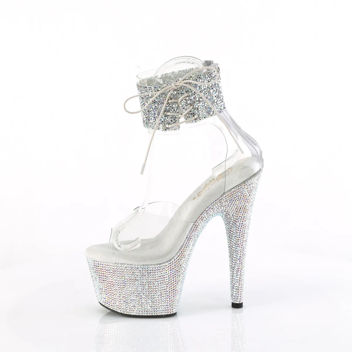 BEJEWELED-724RS-02  Clear-Silver Multi RS/Silver AB RS
