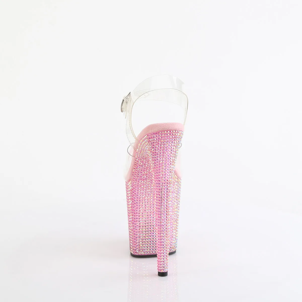 BEJEWELED-808RRS  Clear/Baby Pink RS