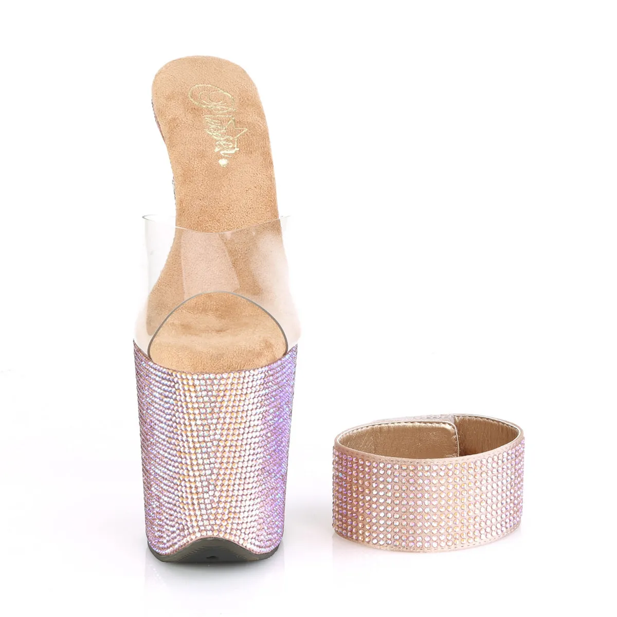 BEJEWELED-812RS  Clear/Rose Gold Multi RS