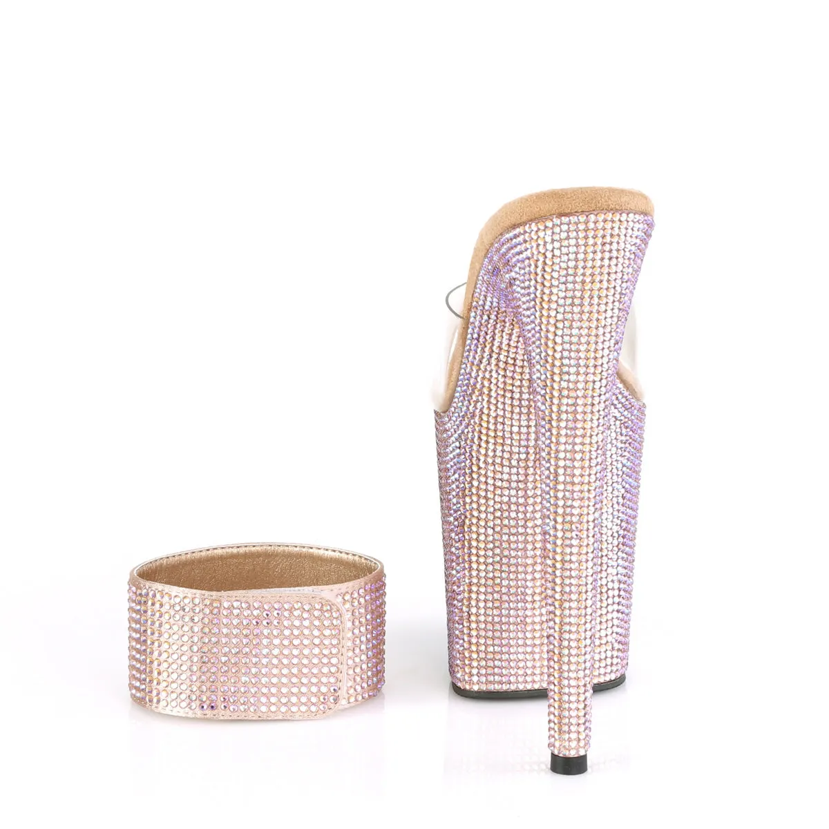 BEJEWELED-812RS  Clear/Rose Gold Multi RS