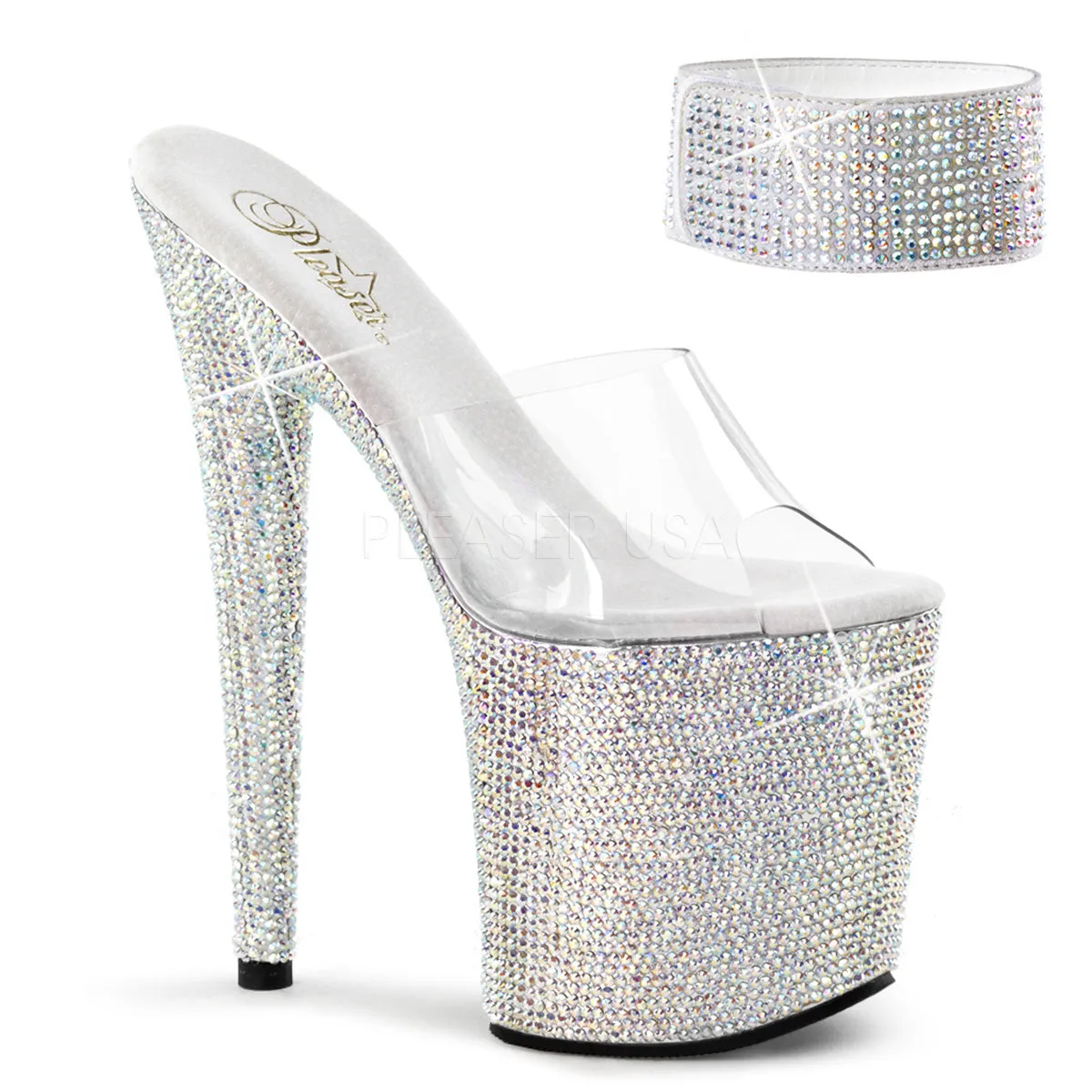 BEJEWELED-812RS  Clear/Silver Multi RS
