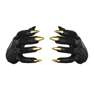 BLACK SARAH NAIL GLOVES