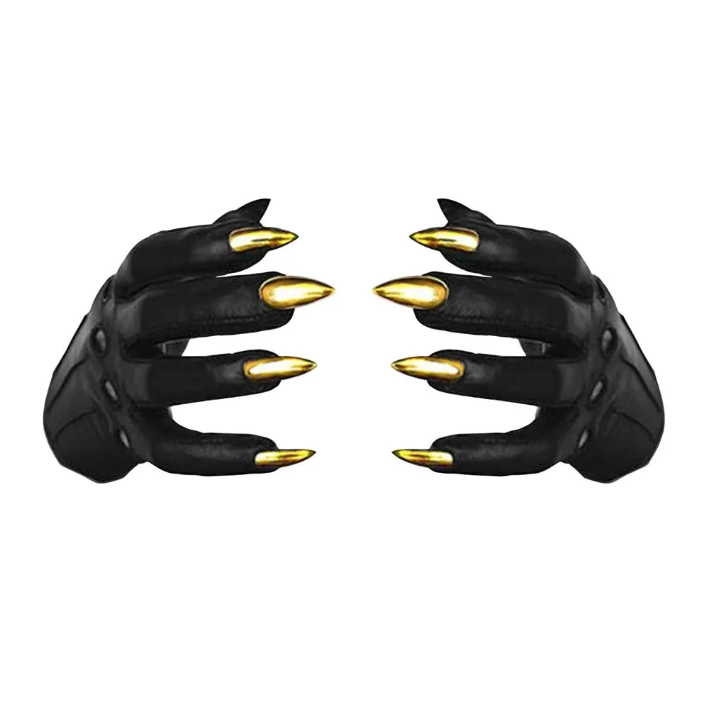 BLACK SARAH NAIL GLOVES