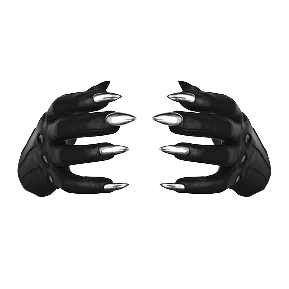 BLACK SARAH NAIL GLOVES