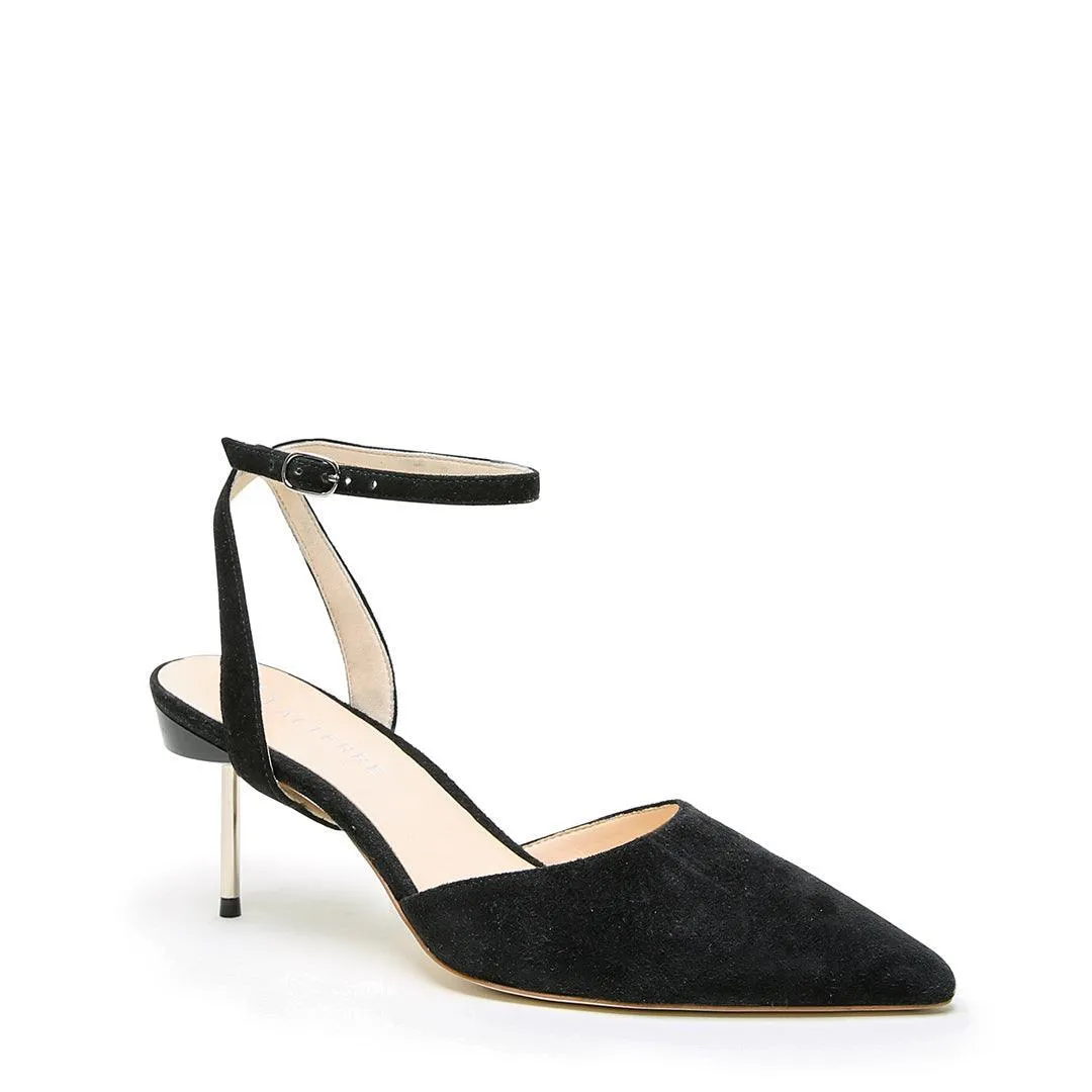 Black Suede Stiletto   Marilyn