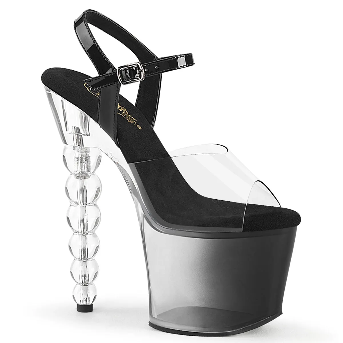 BLISS-708-1BC  Clear-Black/Black-Clear Ombre