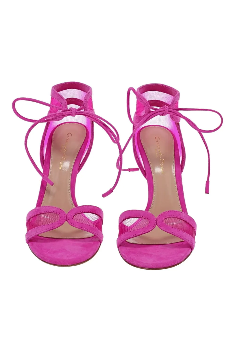 Bloom Lace Up Stiletto Heel