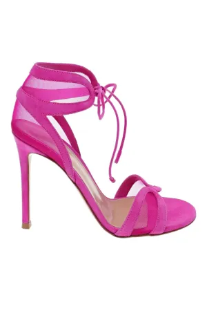 Bloom Lace Up Stiletto Heel