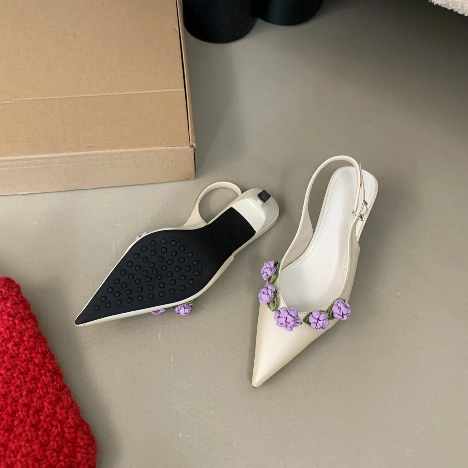 Blossom Slingback Heels